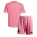 Maglie da calcio Inter Miami Prima Maglia Bambino 2025-26 Manica Corta + Pantaloni corti)